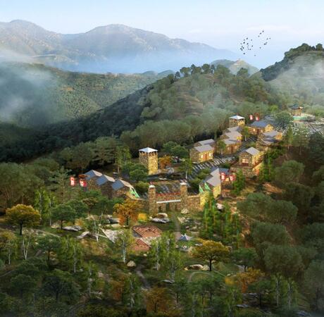 文旅小镇-yp街机电子游戏官网|妄想设计,修建设计,特色小镇妄想,园林景观设计