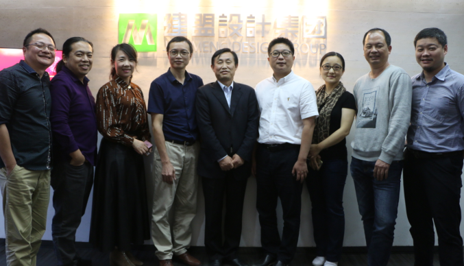 华侨大学黄安民西席一行莅临yp街机电子游戏考察指导